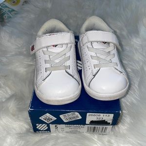 K.Swiss infants shoes. Very clean. Worn 2 or 3 times. Size 5